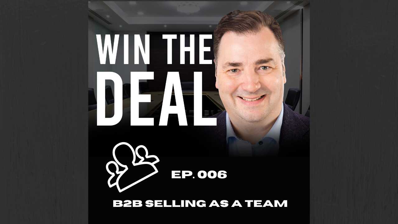 Does your B2B sales get done as a team? podcast art